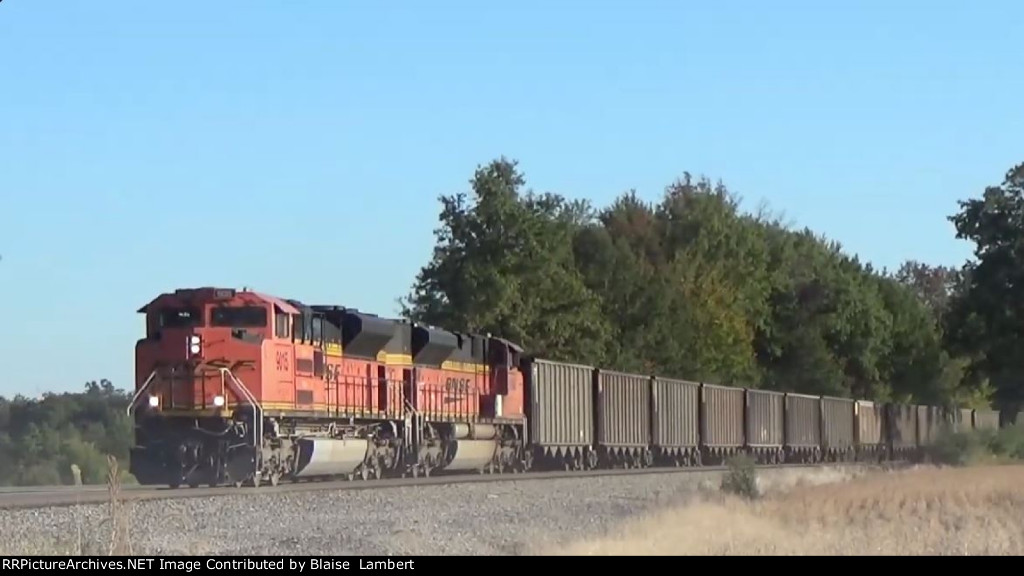 BNSF coal train